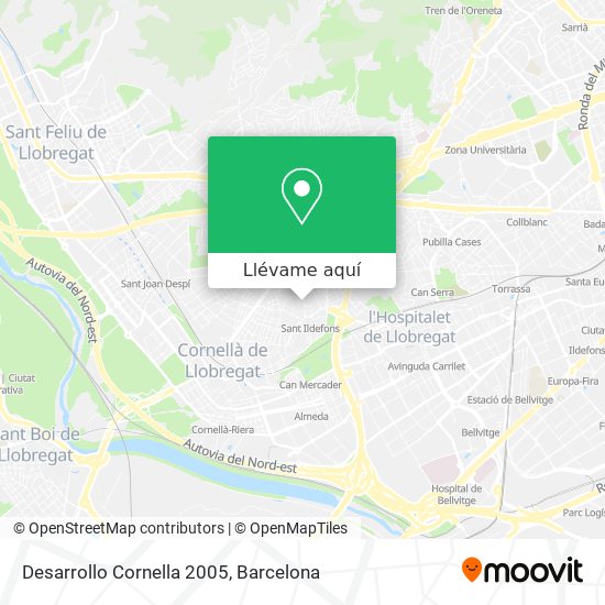 Mapa Desarrollo Cornella 2005