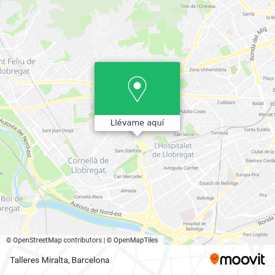 Mapa Talleres Miralta