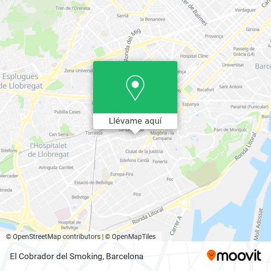 Mapa El Cobrador del Smoking