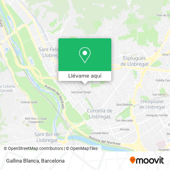 Mapa Gallina Blanca