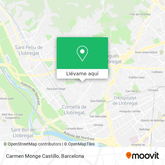 Mapa Carmen Monge Castillo