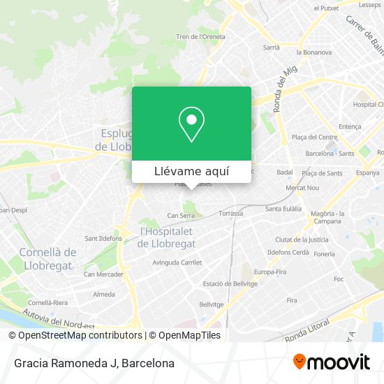 Mapa Gracia Ramoneda J
