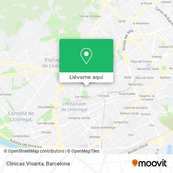Mapa Clínicas Vivanta