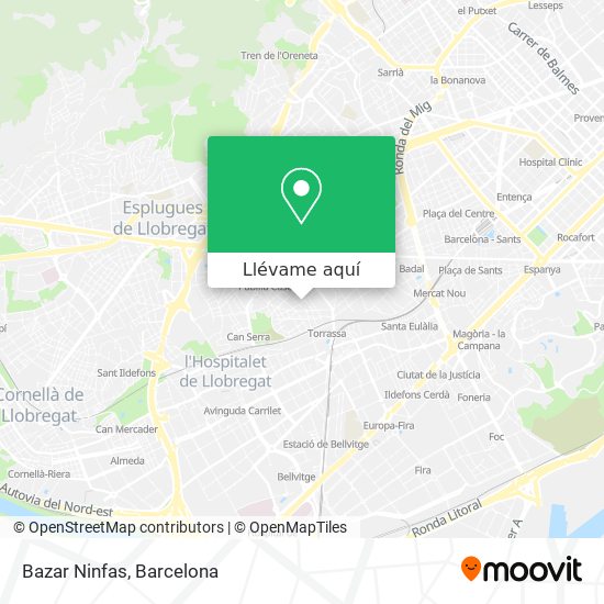 Mapa Bazar Ninfas