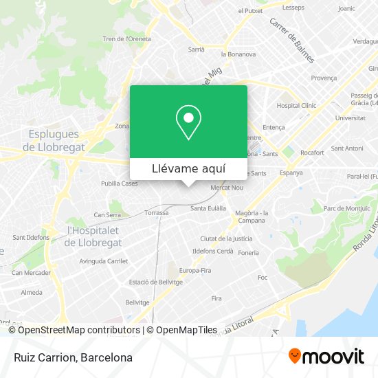 Mapa Ruiz Carrion