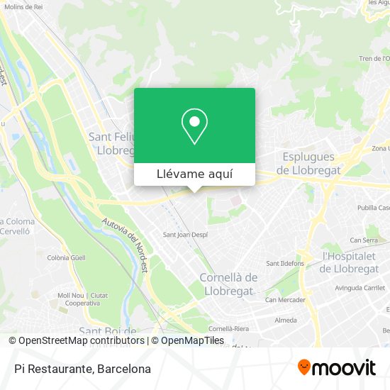 Mapa Pi Restaurante