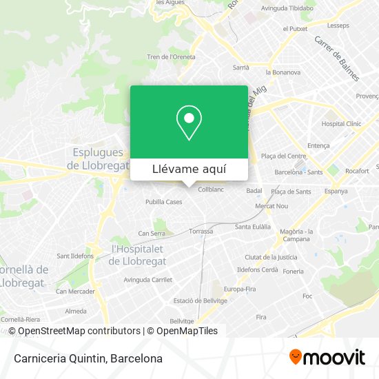 Mapa Carniceria Quintin