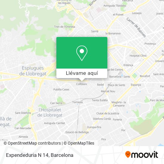 Mapa Expendeduria N 14
