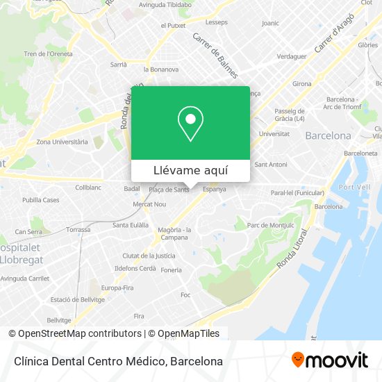 Mapa Clínica Dental Centro Médico