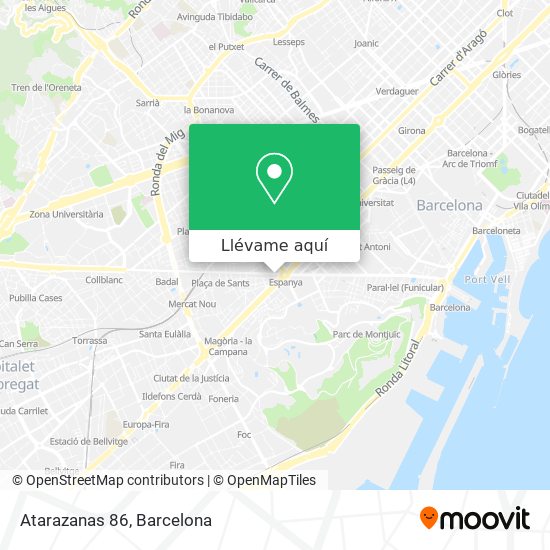 Mapa Atarazanas 86