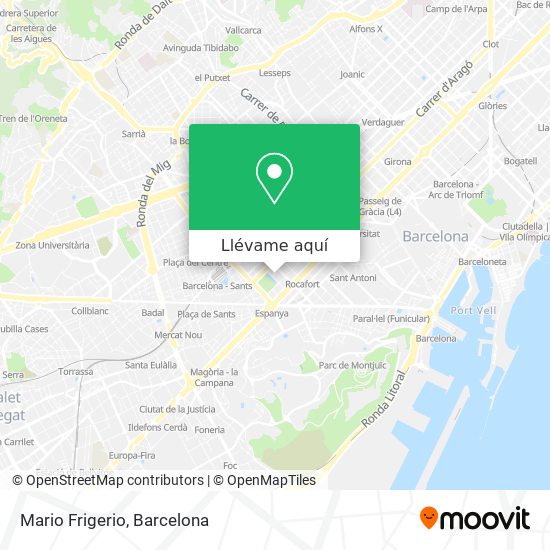 Mapa Mario Frigerio