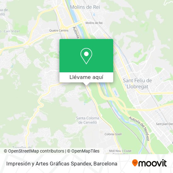 Mapa Impresión y Artes Gráficas Spandex