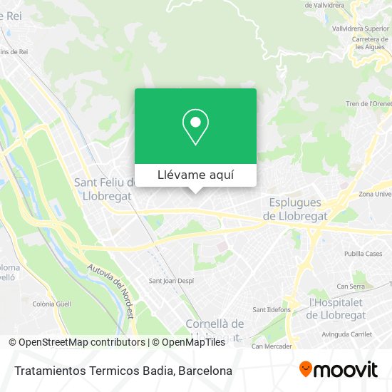 Mapa Tratamientos Termicos Badia