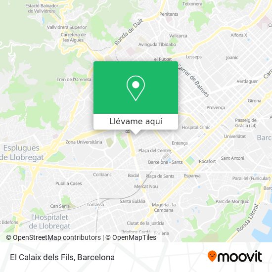 Mapa El Calaix dels Fils