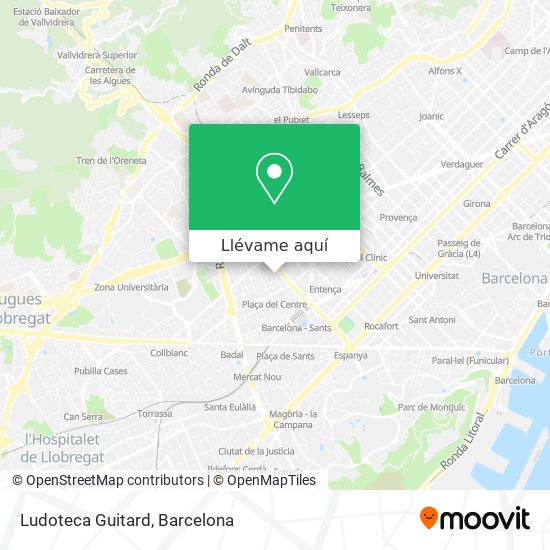 Mapa Ludoteca Guitard