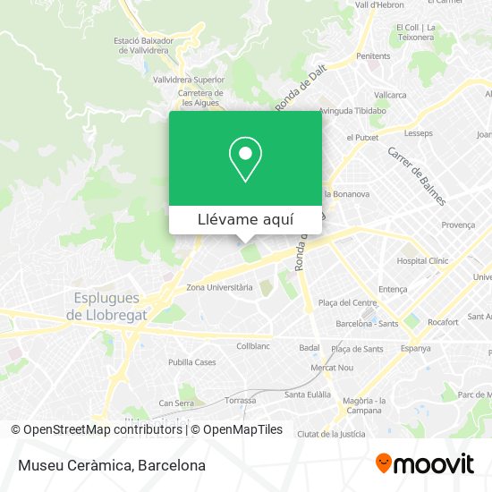 Mapa Museu Ceràmica