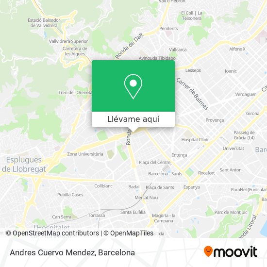 Mapa Andres Cuervo Mendez