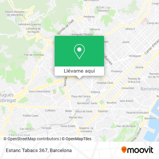 Mapa Estanc Tabacs 367