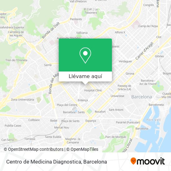 Mapa Centro de Medicina Diagnostica