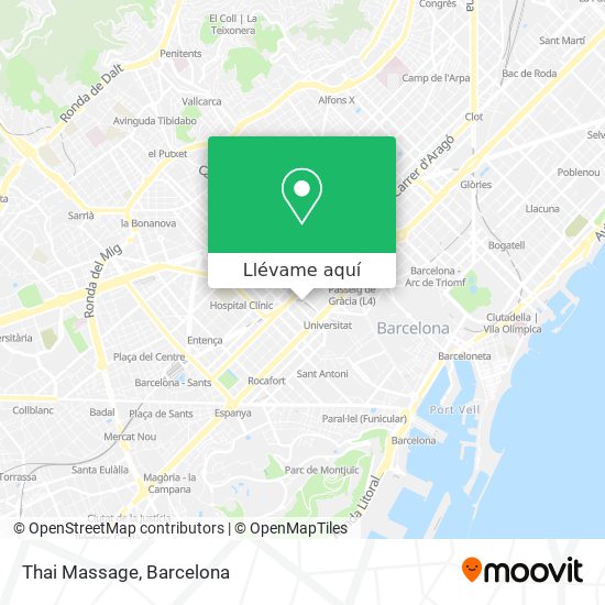 Mapa Thai Massage