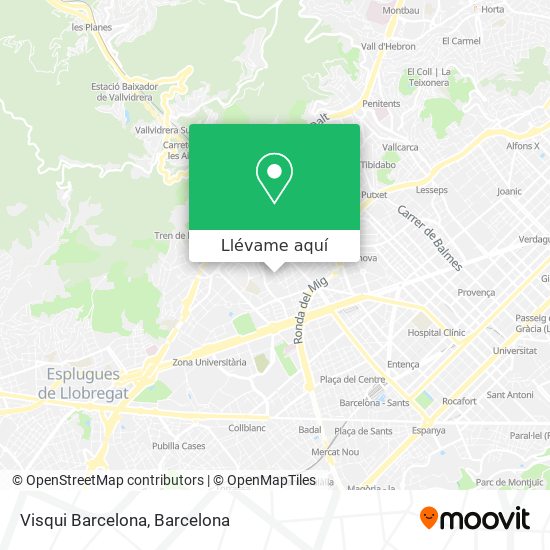 Mapa Visqui Barcelona