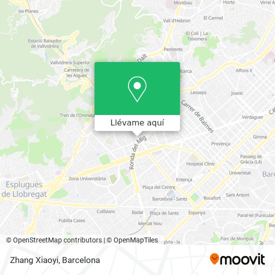Mapa Zhang Xiaoyi