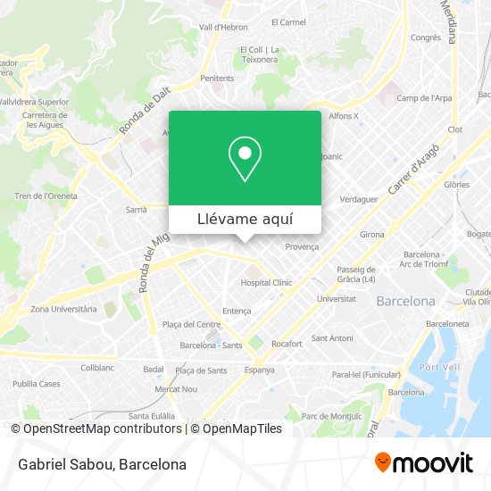 Mapa Gabriel Sabou