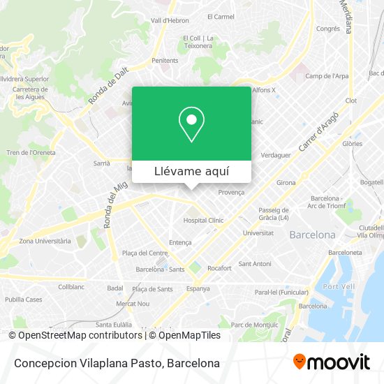 Mapa Concepcion Vilaplana Pasto