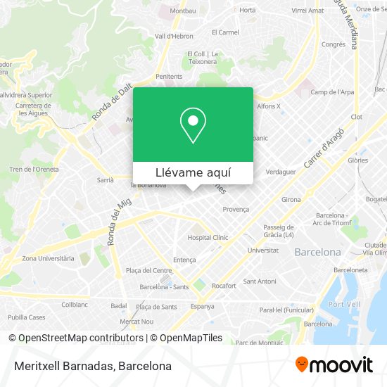 Mapa Meritxell Barnadas
