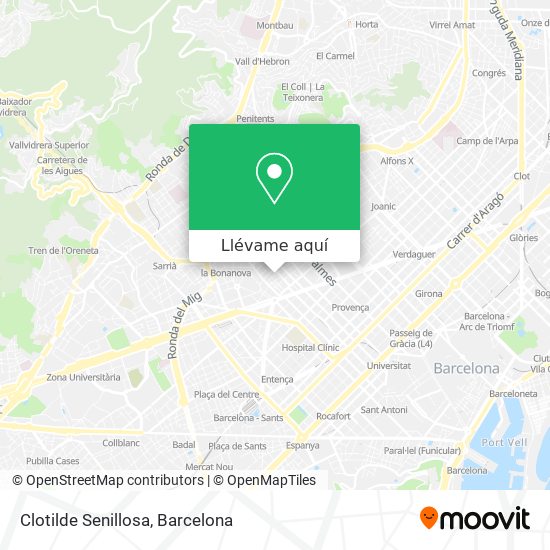 Mapa Clotilde Senillosa