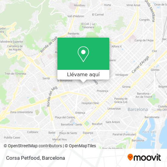Mapa Corsa Petfood