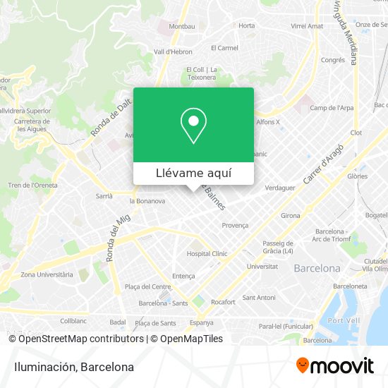 Mapa Iluminación