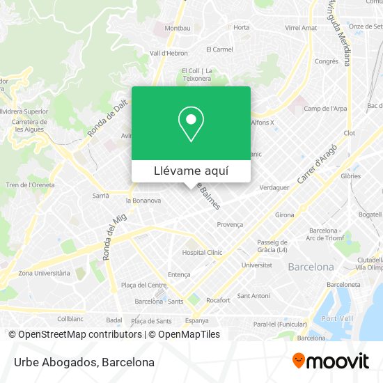 Mapa Urbe Abogados