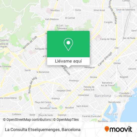Mapa La Consulta Etselquemenges