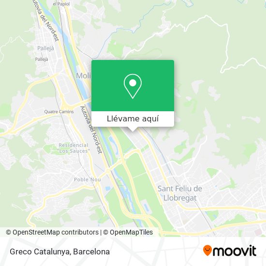 Mapa Greco Catalunya