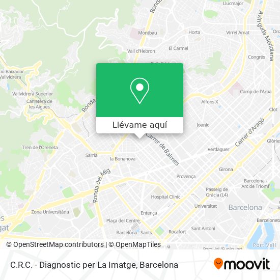 Mapa C.R.C. - Diagnostic per La Imatge