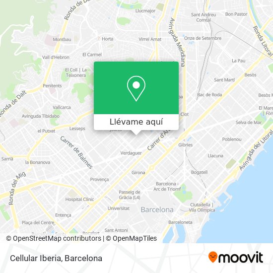 Mapa Cellular Iberia