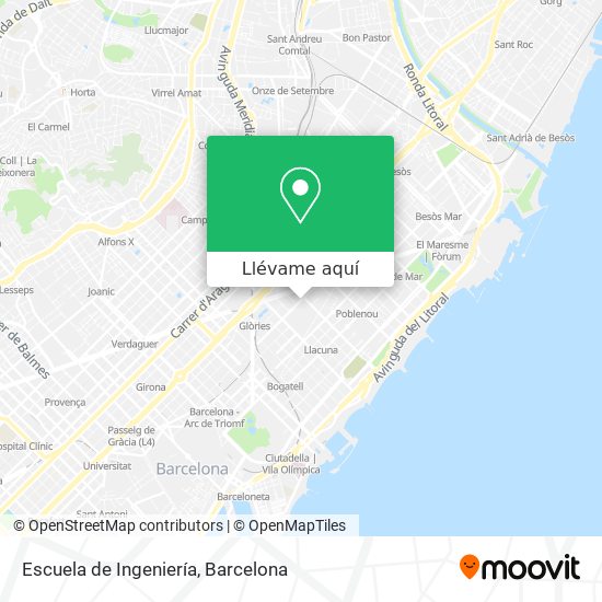 Mapa Escuela de Ingeniería