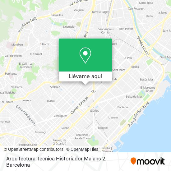 Mapa Arquitectura Tecnica Historiador Maians 2