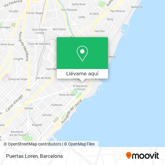 Mapa Puertas Loren