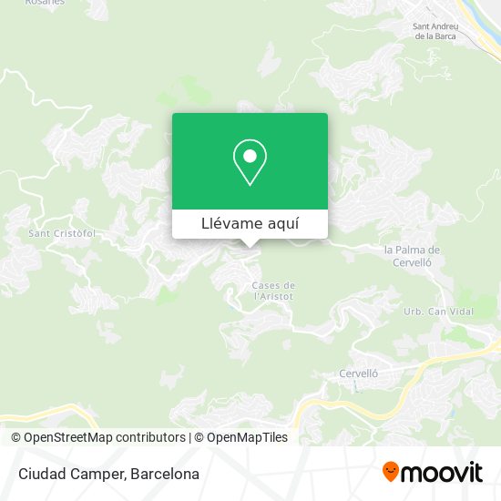 Mapa Ciudad Camper