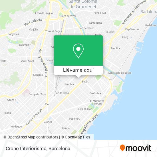 Mapa Crono Interiorismo