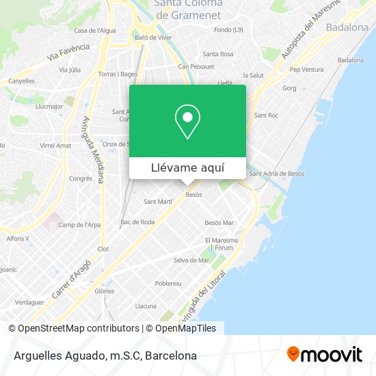 Mapa Arguelles Aguado, m.S.C