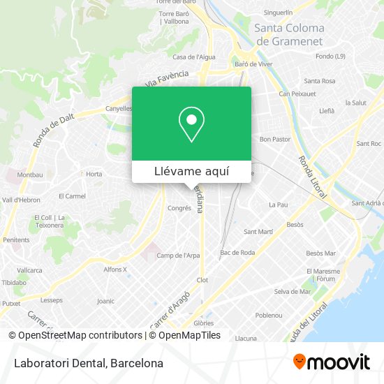 Mapa Laboratori Dental
