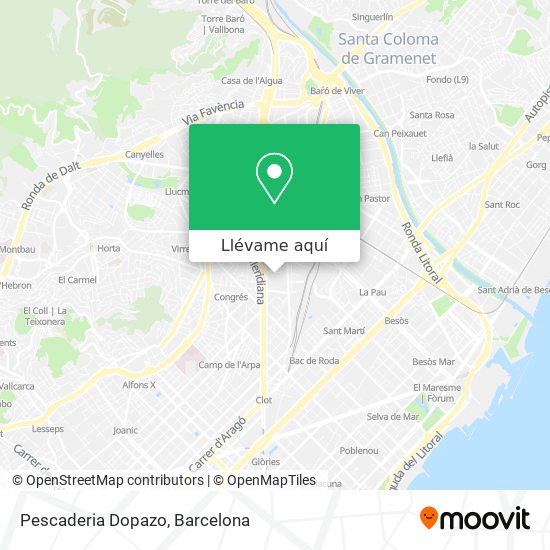 Mapa Pescaderia Dopazo