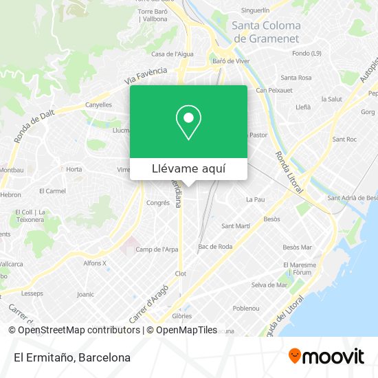 Mapa El Ermitaño