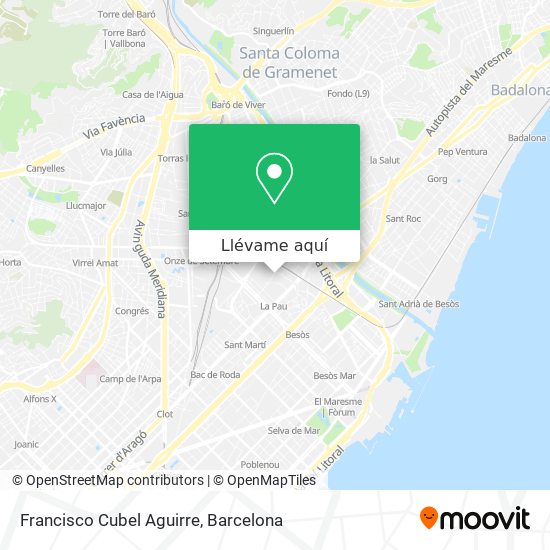 Mapa Francisco Cubel Aguirre