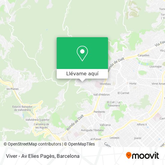 Mapa Viver - Av Elies Pagès