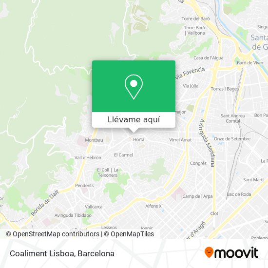 Mapa Coaliment Lisboa