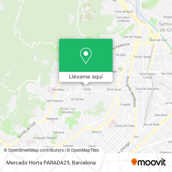 Mapa Mercado Horta PARADA25